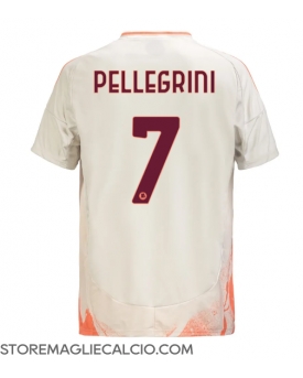 AS Roma Lorenzo Pellegrini #7 Maglia Gara Trasferta Repliche 2024-25